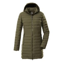 Parka dla kobiet Killtec GW 77. Brązowe parki Killtec, na zimę, bez kaptura. Za 606.00 zł.