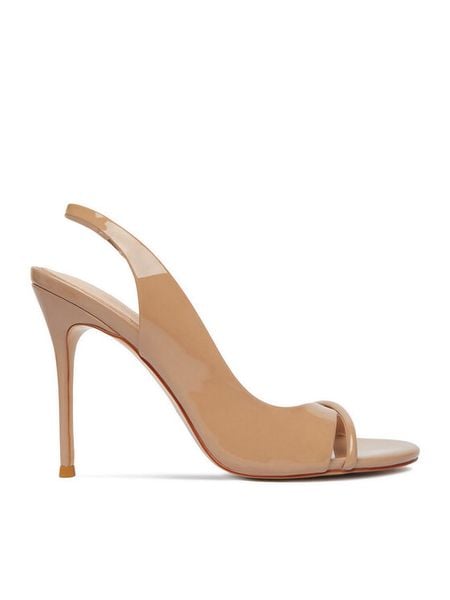 Eva Minge Sandały EO-TALIA-LT1022-201 Beżowy. Brązowe sandały Eva Minge, bez wzorów, ze skóry, bez obcasa, na szpilce, bez zapięcia. Za 251.99 zł.