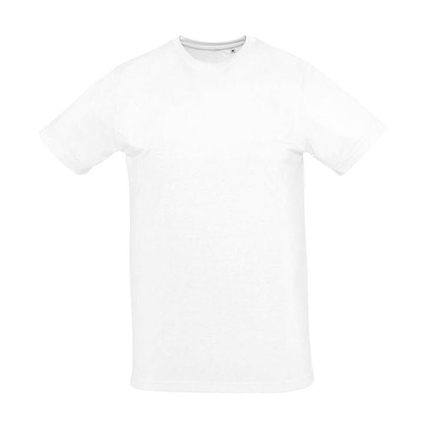 Koszulka Sublima Unisex Dla Dorosłych. Białe bluzki SOL'S, s, bez wzorów, sportowe, bez kołnierzyka, bez ramiączek. Za 44.99 zł.