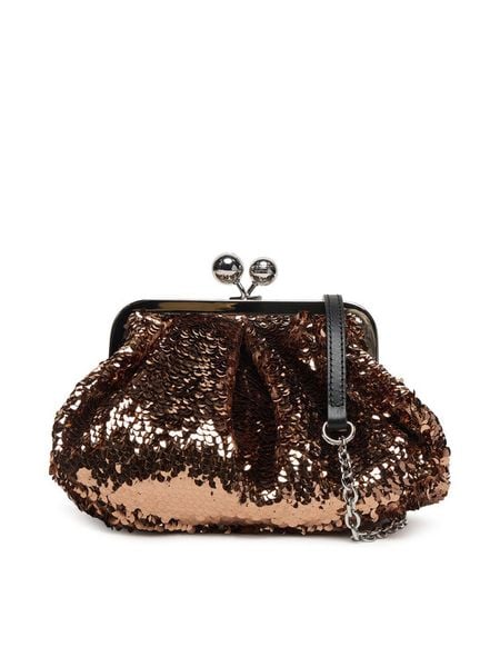 Weekend Max Mara Torebka 2615511094650 Różowy. Czerwone torebki klasyczne Weekend Max Mara, bez wzorów, z materiału, bez dodatków. Za 879.99 zł.