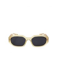Polaroid Damskie okulary przeciwsłoneczne w kolorze beżowo-czarnym rozmiar: 55. Brązowe okulary przeciwsłoneczne Polaroid, bez wzorów, z tworzywa sztucznego, wakacyjne. Za 114.95 zł.