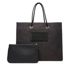 Torebka Elisabetta Franchi. Czarne torebki klasyczne Elisabetta Franchi, bez wzorów, bez dodatków. Za 1,329.00 zł.