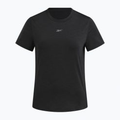 Koszulka Reebok Rbk-Chill Athletic Tee. Czarne bluzki REEBOK FITNESS, bez wzorów, sportowe, bez kołnierzyka, bez ramiączek. Za 109.99 zł.