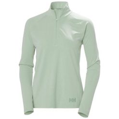 Bluza damska z zamkiem 1/2 Helly Hansen Tyri. Zielone bluzy Helly Hansen, bez wzorów, bez kaptura. Za 355.00 zł.