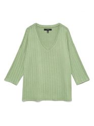 Vero Moda Sweter w kolorze zielonym rozmiar: L. Zielone swetry Vero Moda, l, bez wzorów, bez ramiączek. Za 65.54 zł.