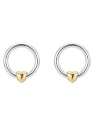 TOUS Kolczyki Flechazo 1004560400 Srebrny. Szare kolczyki Tous, metalowe. Za 469.99 zł.