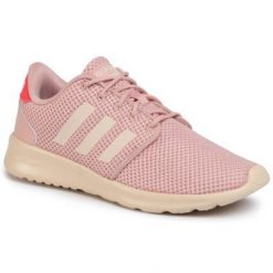 ADIDAS QT RACER EG3868 Różowy jasny. Czerwone obuwie sportowe Adidas, ze skóry ekologicznej, bez zapięcia. Za 249.99 zł.