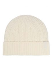 Guess Czapka W6YZ21 Z1487 Kremowy. Białe czapki Guess, z aplikacjami, z bawełny. Za 214.99 zł.