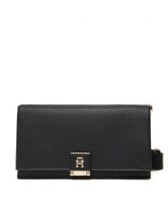 Tommy Hilfiger Torebka Th Her Mini Crossover AW0AW17949 Czarny. Czarne torebki klasyczne TOMMY HILFIGER, bez wzorów, ze skóry, bez dodatków. Za 599.99 zł.