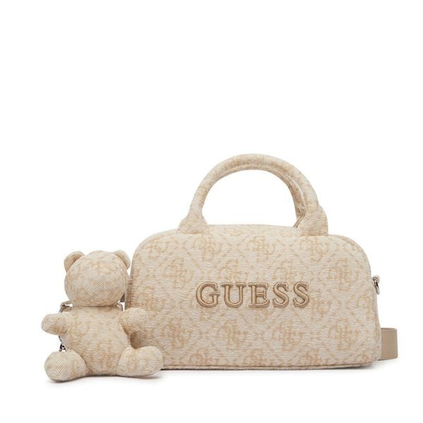 Torebka Guess. Brązowe torebki klasyczne Guess, z aplikacjami, bez dodatków. Za 344.99 zł.