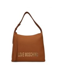 LOVE MOSCHINO Torebka JC4108PP1OKD0200 Brązowy. Brązowe torebki klasyczne Love Moschino, bez wzorów, ze skóry, bez dodatków. Za 799.00 zł.