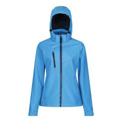 Softshell Z Kapturem Damski Venturer. Niebieskie kurtki sportowe Regatta, xl, bez wzorów, z softshellu, z kapturem, trekkingowe. Za 196.99 zł.