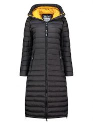 ANAPURNA Płaszcz pikowany "Azulana" w kolorze czarnym rozmiar: S. Czarne płaszcze ANAPURNA, s, bez wzorów, bez kaptura. Za 279.78 zł.