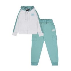 Bluza z bawełna z kaptur na czas wolny na co dzień. Białe bluzy LEONE 1947 APPAREL, bez wzorów, z bawełny, bez kaptura. W wyprzedaży za 136.83 zł.