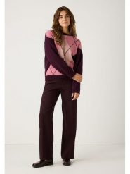 More & More Sweter w kolorze jasnoróżowo-bordowym rozmiar: 40. Czerwone swetry More & More, bez wzorów, z wełny, bez ramiączek. Za 205.45 zł.