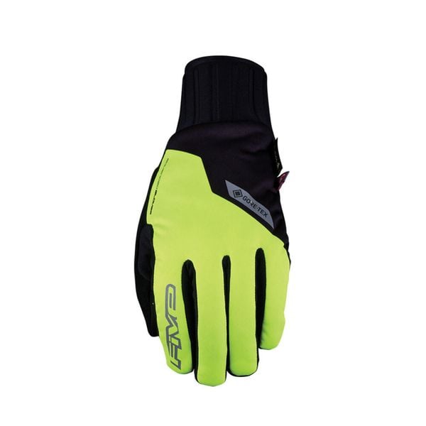 Rękawiczki STORM GTX - CZARNE (czarne) - XS/7. Czarne rękawiczki FIVE GLOVES, bez wzorów, z gore-texu, sportowe. Za 390.00 zł.