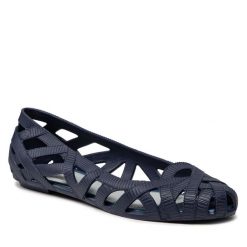 Baleriny Melissa. Niebieskie baleriny Melissa, bez wzorów, bez obcasa. Za 243.99 zł.
