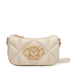 Torebka LOVE MOSCHINO. Brązowe listonoszki Love Moschino, bez wzorów, bez dodatków. Za 879.99 zł.