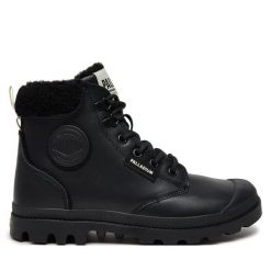 Trapery Palladium. Czarne trapery i śniegowce Palladium. Za 599.99 zł.