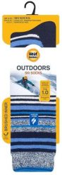 Skarpety narciarskie Heat Holders Apres Skiblue - 37-42. Niebieskie skarpety HEAT HOLDERS, bez wzorów, z dzianiny. Za 131.99 zł.