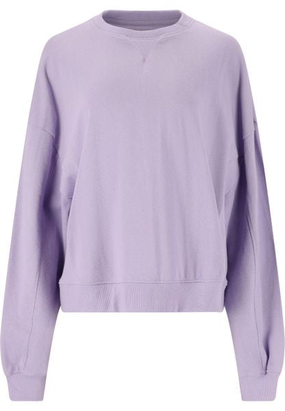 Damska bluza oversize Athlecia Ranee. Czerwone bluzy Athlecia, bez wzorów, z bawełny, bez kaptura. Za 180.00 zł.