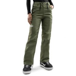 Spodnie snowboardowe hardshell damskie P2-W Taiga. Zielone spodnie narciarskie SIROKO, s, bez wzorów, z hardshellu, narciarskie. W wyprzedaży za 441.95 zł.
