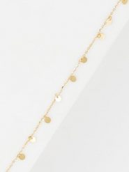 OR ÉCLAT Złota bransoletka "Rose Forest" z elementem ozdobnym rozmiar: onesize. Czerwone bransoletki OR ÉCLAT, złote. Za 413.86 zł.