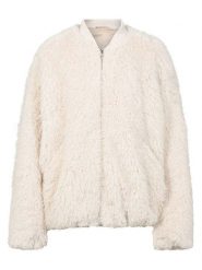 Herrlicher Kurtka pluszowa "Yaya" w kolorze kremowym rozmiar: S. Brązowe kurtki Herrlicher, s, bez wzorów, bez kaptura. Za 295.99 zł.