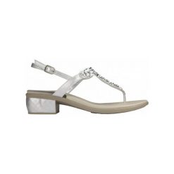 Scholl Damskie sandały Dollie Gelativ Silver F270841057 (rozmiar 36). Szare sandały Scholl, bez wzorów, bez obcasa, bez zapięcia. W wyprzedaży za 231.00 zł.