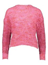 ONLY Sweter w kolorze różowym rozmiar: S. Różowe swetry Only, s, bez wzorów, ze splotem, bez ramiączek. Za 112.45 zł.