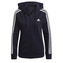 Bluza damska adidas Essentials French. Białe bluzy sportowe Adidas, s, bez wzorów, z kapturem. Za 195.00 zł.
