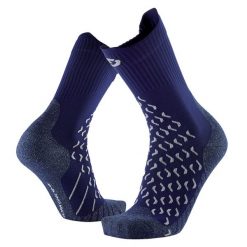 Skarpety trekkingowe doroslych Therm-ic Outdoor UltraCool Crew wysokosc goleni. Niebieskie skarpety THERM-IC, bez wzorów, z materiału. Za 116.00 zł.