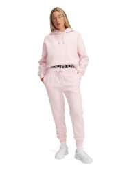 Under Armour Spodnie dresowe w kolorze jasnoróżowym rozmiar: XS. Różowe spodnie dresowe Under Armour, xs, bez wzorów, z dresówki. Za 113.45 zł.