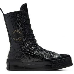 Buty sportowe Converse Chuck 70 Plus Xhi. Czarne obuwie sportowe Converse, ze skóry, bez zapięcia. Za 790.00 zł.