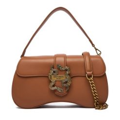 Torebka Just Cavalli. Brązowe torebki klasyczne Just Cavalli, bez wzorów, bez dodatków. Za 829.99 zł.