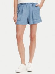 United Colors Of Benetton Bermudy 4DHJD9022 Niebieski Relaxed Fit. Niebieskie szorty United Colors of Benetton, bez wzorów, z bawełny. Za 139.99 zł.