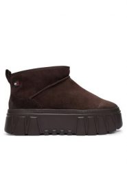 Tommy Jeans Śniegowce Tjw Suede Platform Boots Wl EN0EN03158 Brązowy. Brązowe trapery i śniegowce Tommy Jeans, z jeansu. Za 649.99 zł.