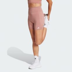 Legginsy Own the Run Short. Czerwone legginsy Adidas, xs, bez wzorów, z materiału, krótkie. W wyprzedaży za 137.40 zł.