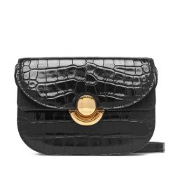 Torebka Furla. Czarne listonoszki Furla, bez wzorów, bez dodatków. Za 1,979.00 zł.