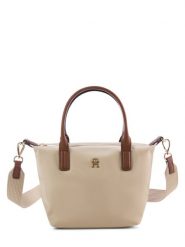 Tommy Hilfiger Damska torba na ramię Kobiety Sztuczne włókno beżowy jednolity, ONE SIZE. Brązowe torby na ramię TOMMY HILFIGER, bez wzorów, z nylonu, na ramię, bez dodatków. Za 389.95 zł.