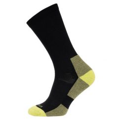 Skarpety Trekkingowe Na Giean Medium Weight Crew Black. Czarne skarpety NA GIEAN, bez wzorów, z wełny. Za 88.99 zł.