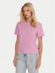 Quiksilver T-Shirt Essential EQWZT03196 Fioletowy Regular Fit. Fioletowe t-shirty Quiksilver, xs, bez wzorów, z bawełny, bez kołnierzyka, bez ramiączek. Za 149.99 zł.