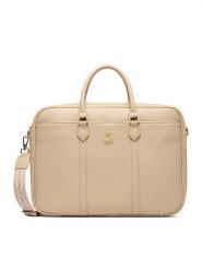 Beverly Hills Polo Club Torebka CEO-BHPC-L-010-09 Écru. Torby na laptopa Beverly Hills Polo Club, bez wzorów, z materiału, bez dodatków. Za 269.99 zł.
