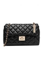 Nine West Torebka CEO-IDAHO-LDA8004 Czarny. Czarne torebki klasyczne Nine West, bez wzorów, z materiału, bez dodatków. Za 229.99 zł.