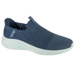 Buty sportowe Sneakersy damskie, Slip-Ins: Ultra Flex 3.0 - Nezzo. Niebieskie obuwie sportowe Skechers, bez zapięcia, trekkingowe, Skechers Sport. Za 379.99 zł.