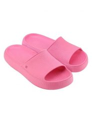 Zaxy Klapki "Leveza New" w kolorze różowym rozmiar: 39. Różowe klapki Zaxy, bez wzorów, z otwartym noskiem, bez obcasa. Za 73.93 zł.