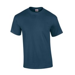 Ultra Bawełniana Koszulka Unisex Dla Dorosłych. Niebieskie bluzki GILDAN, xl, bez wzorów, z bawełny, sportowe, bez kołnierzyka, bez ramiączek. Za 34.99 zł.
