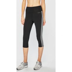 Adidas Performance - Legginsy. Czarne legginsy adidas Performance, s, bez wzorów, z dzianiny. W wyprzedaży za 129.90 zł.