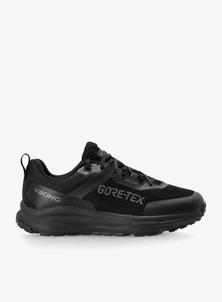 Buty damskie Viking Stride Low GTX. Czarne trekkingi Viking, z gore-texu, trekkingowe. Za 449.89 zł.