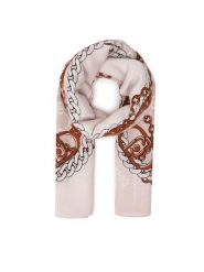 Liu Jo Chusta Ecs Foulard Logo Me 2F5073 T0300 Różowy. Czerwone rękawiczki Liu Jo, bez wzorów, z materiału. Za 219.99 zł.